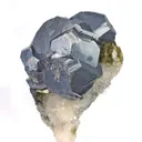 Galena With Siderite, on Quartz - image 6
