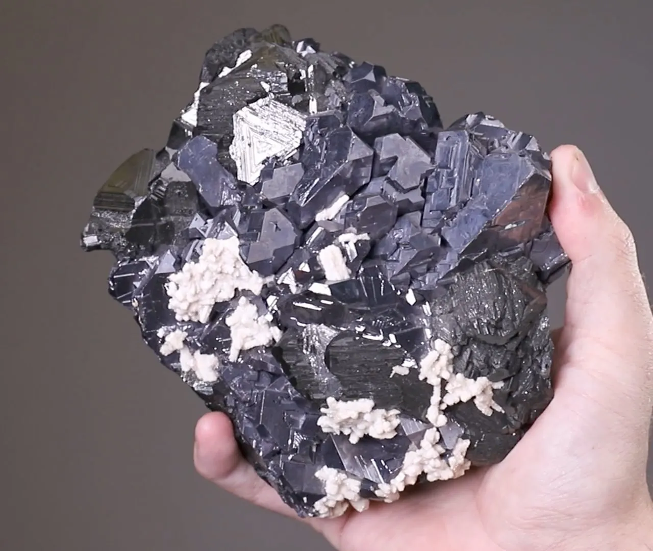 Galena with Sphalerite and Calcite - image 2