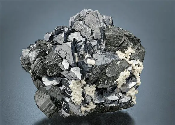 Galena with Sphalerite and Calcite image