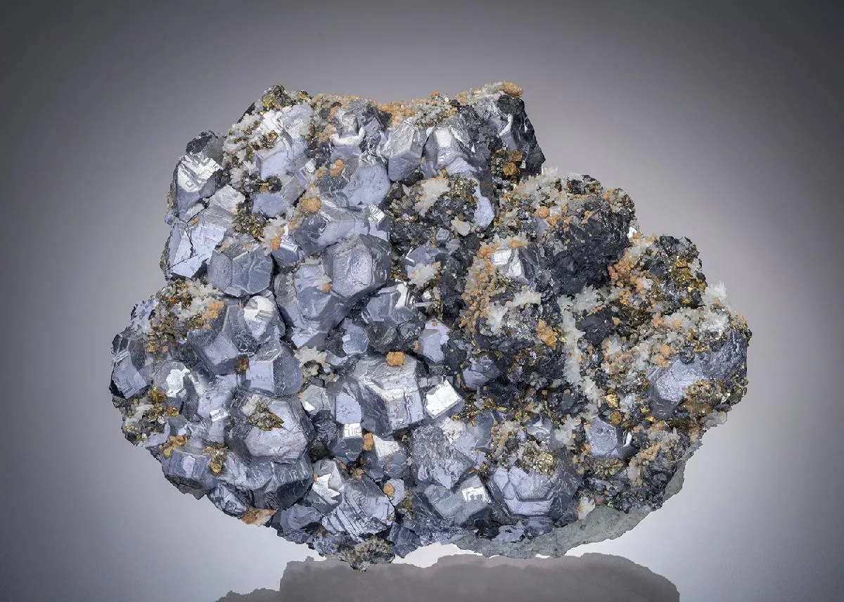 GALENA with SPHALERITE and QUARTZ - image 1