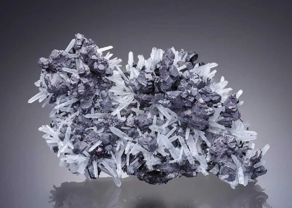 Galena with Sphalerite and Quartz image