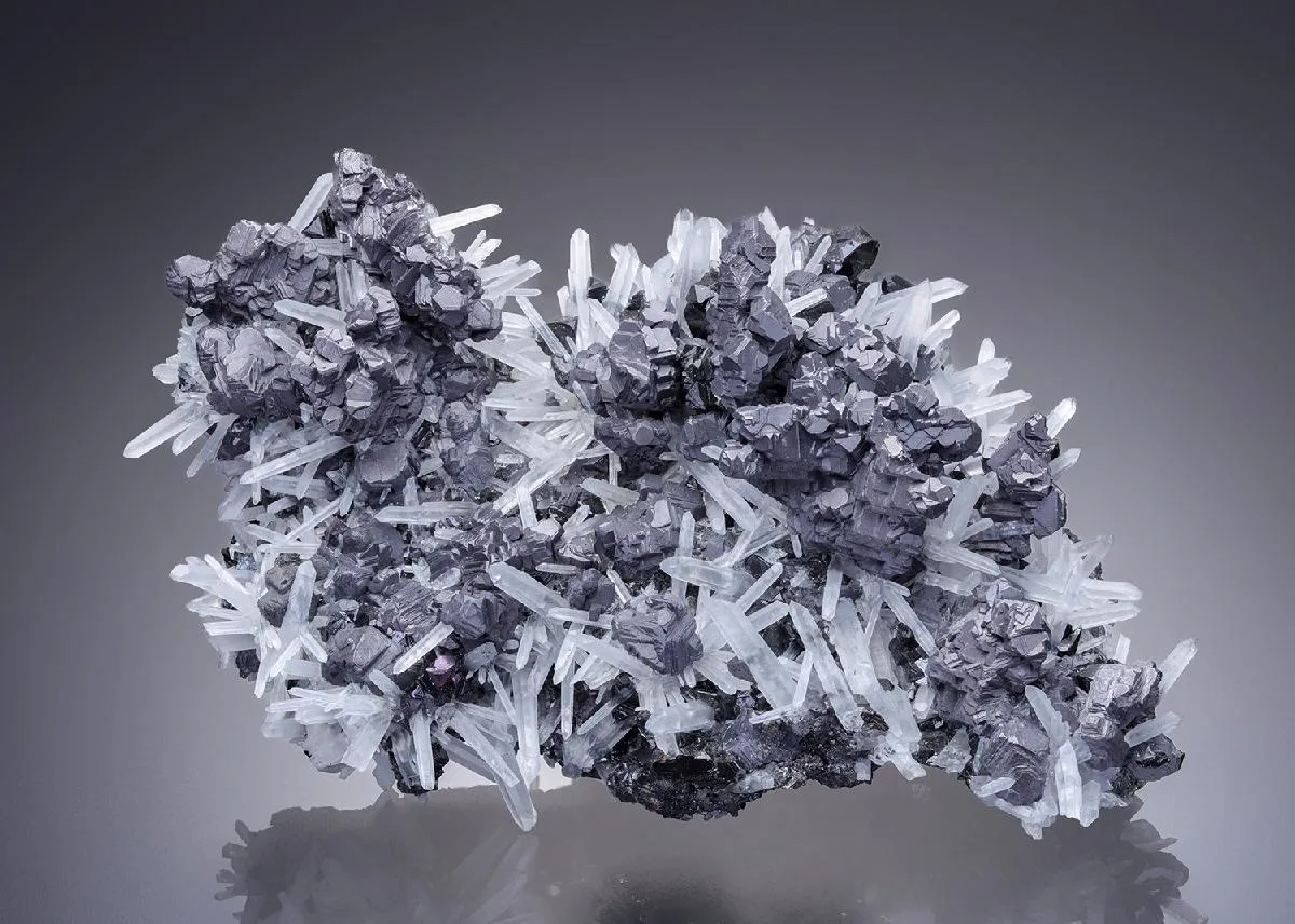 Galena with Sphalerite and Quartz - image 1
