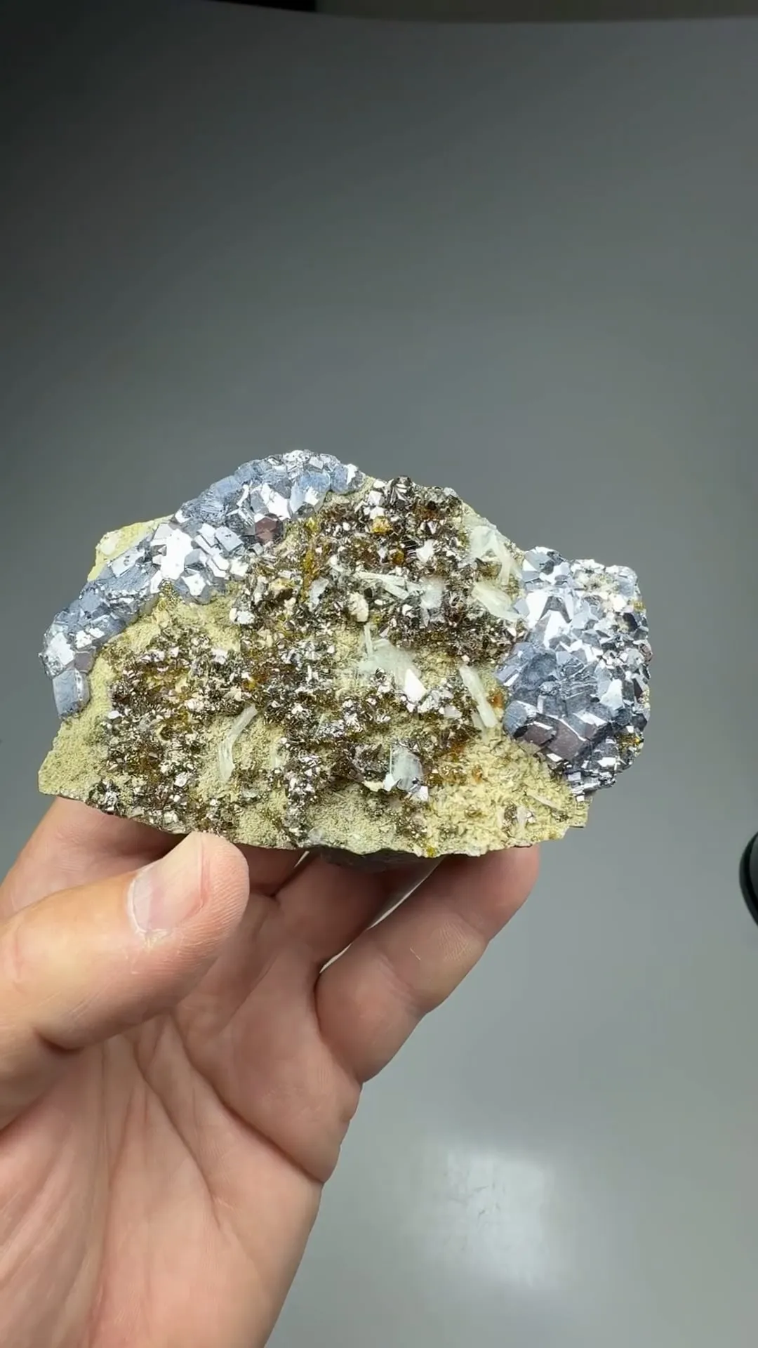 Galena with Sphalerite, Barite - image 2