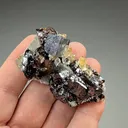 Galena with Sphalerite, Calcite - image 2
