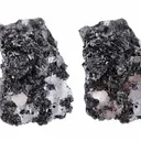 Galena with Sphalerite, Calcite and Quartz - image 1