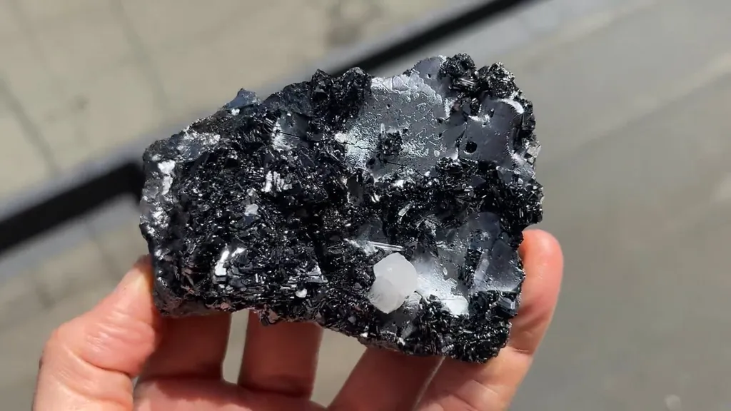 Galena with Sphalerite, Calcite and Quartz - image 2