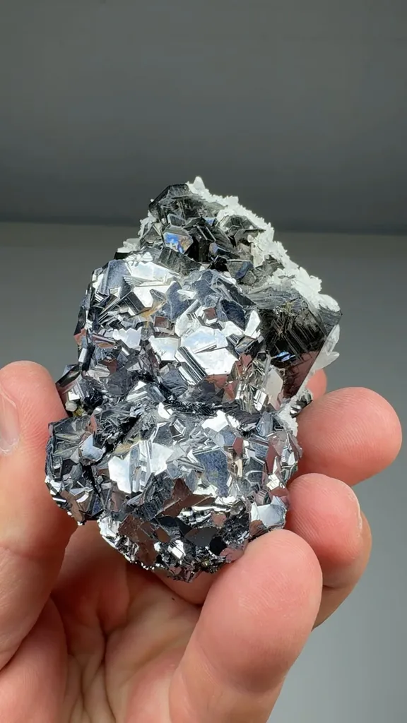 Galena with Sphalerite, Calcite (O-0040) image
