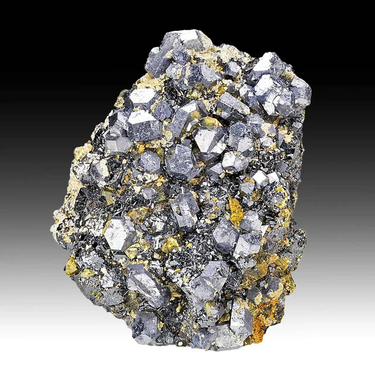 Galena with Sphalerite, Chalcopyrite - image 1