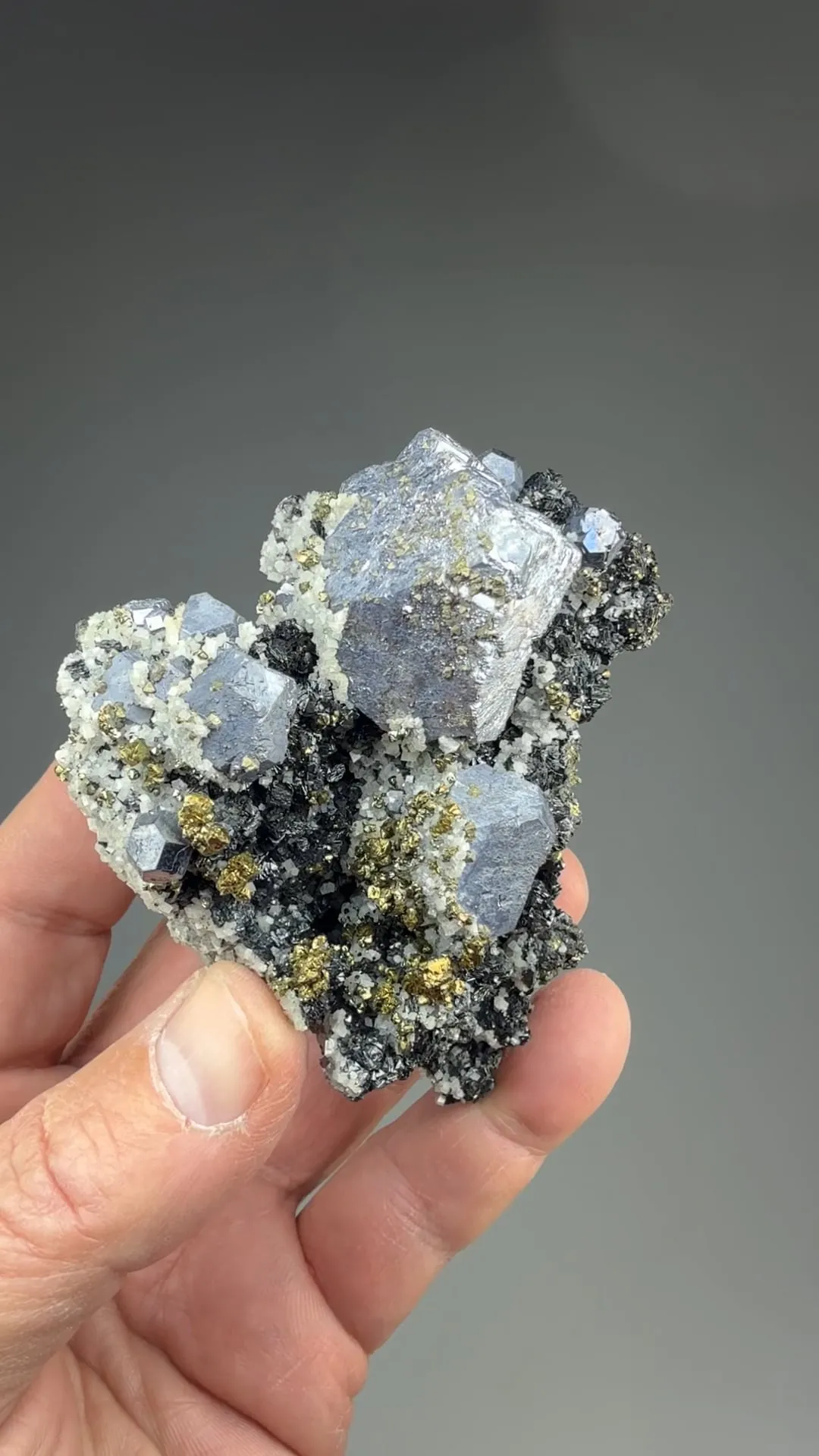 Galena with Sphalerite, Chalcopyrite - image 3