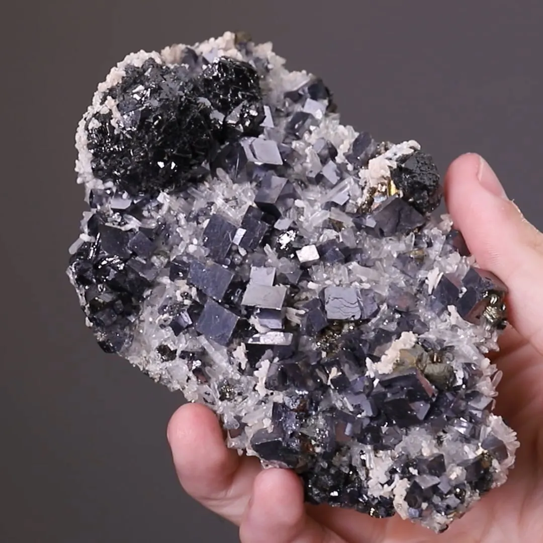 Galena with Sphalerite Chalcopyrite and Quartz - image 2