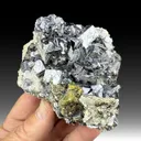 Galena with Sphalerite, Pyrite after Pyrrhotite, Quartz - image 1