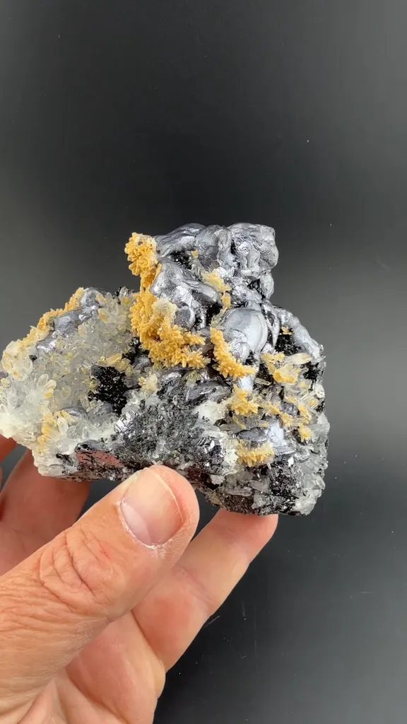 Galena with Sphalerite, Quartz - image 1
