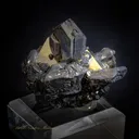 Galéne on Pyrite - image 2