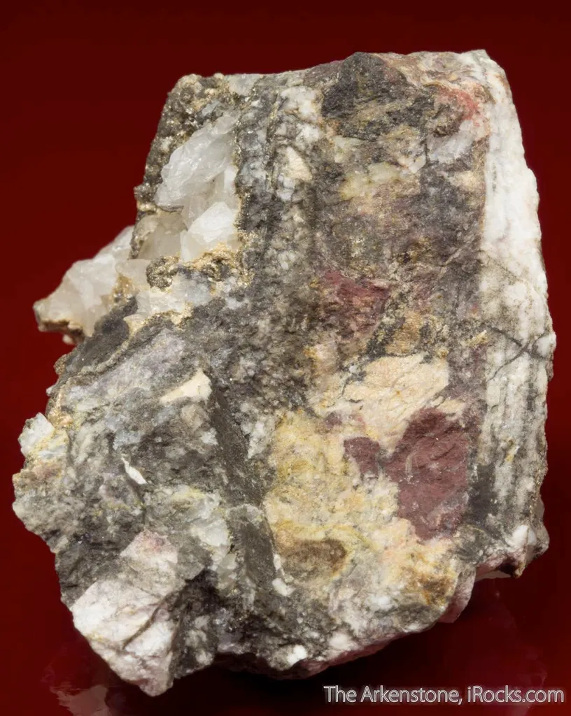 Ganophyllite with Quartz image