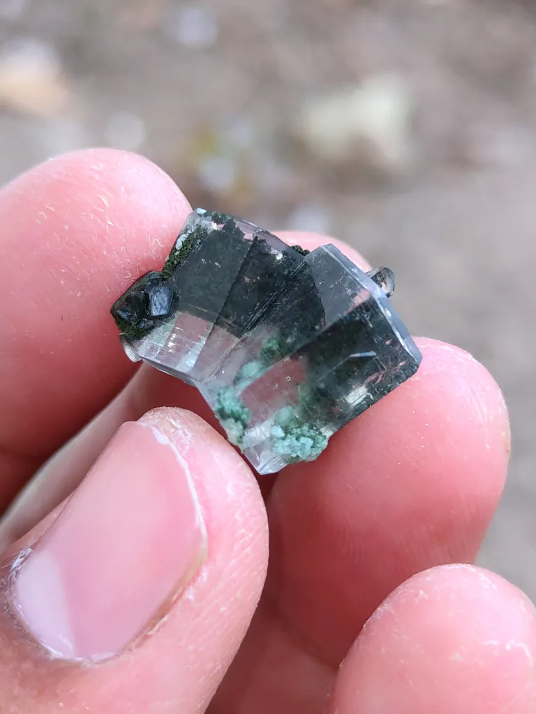 Garden Phantom Apophyllite with Heulandite Natural Specimen - image 9