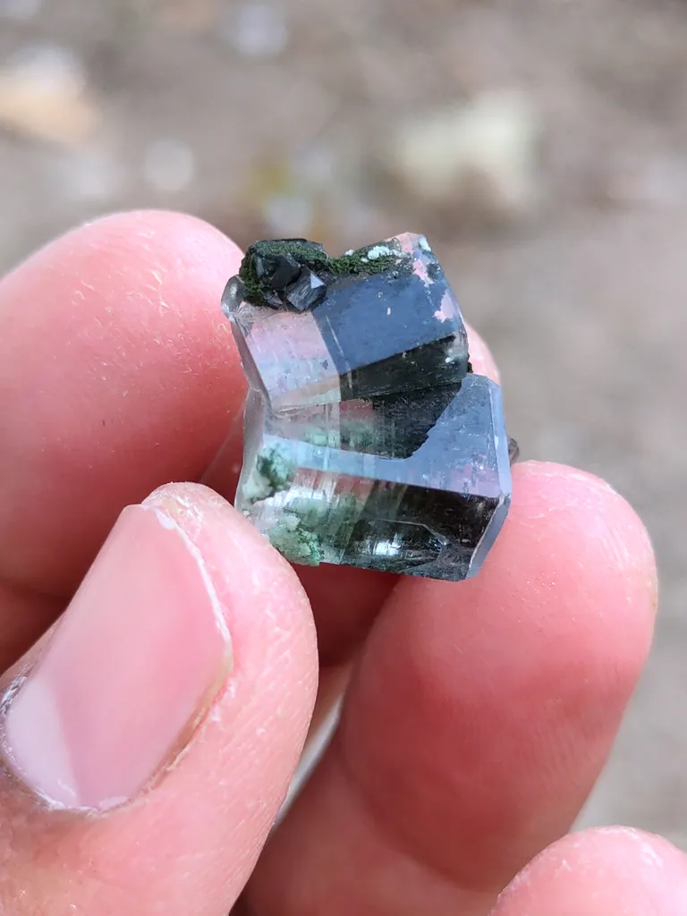 Garden Phantom Apophyllite with Heulandite Natural Specimen - image 5