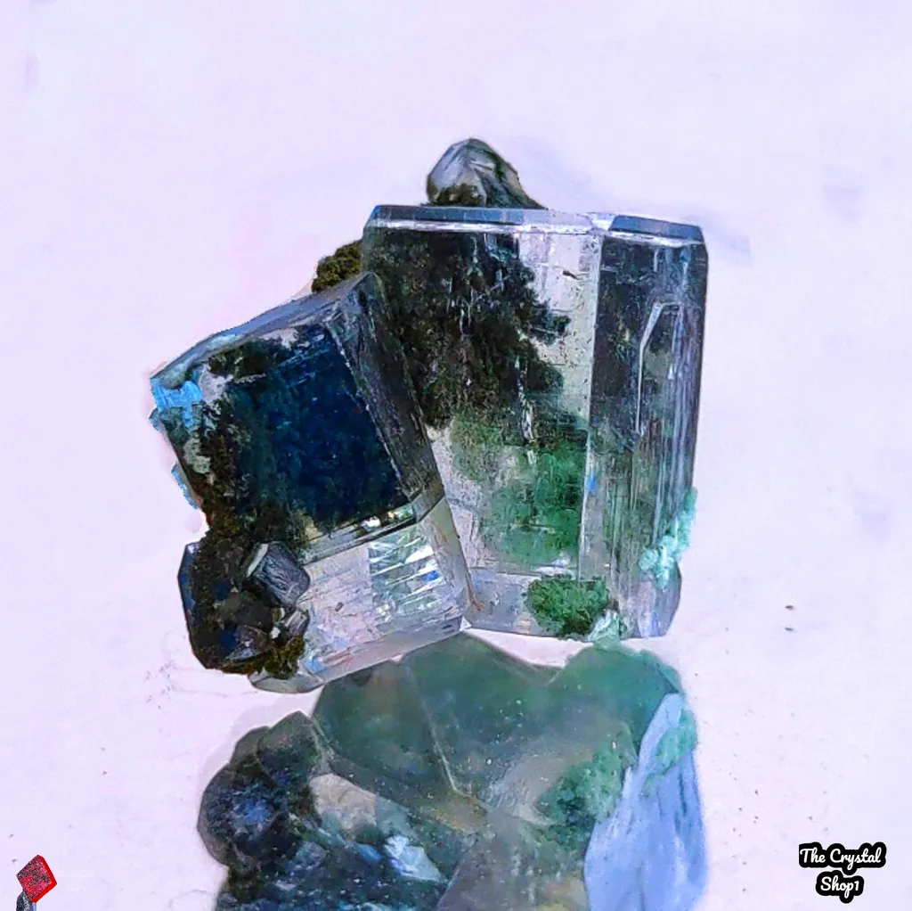 Garden Phantom Apophyllite with Heulandite Natural Specimen image