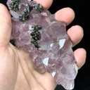 Garden Quartz Cluster with Red Phantom & Epidote, Sichuan, China - image 1