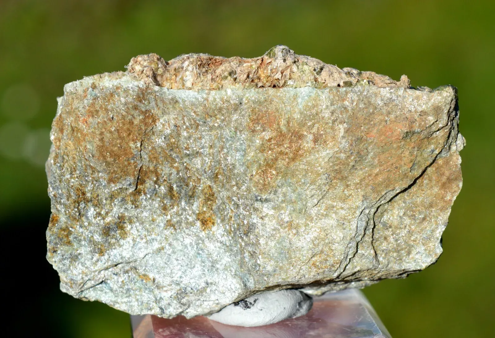 Garnet Andradite var. Demantoid 81 grams - Malenco Valley, Lombardy, Italy - image 6