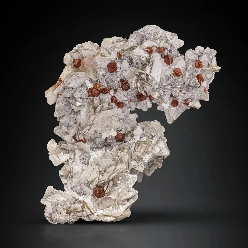 Garnet from Pakistan, Gilgit-Baltistan, Diamer District image