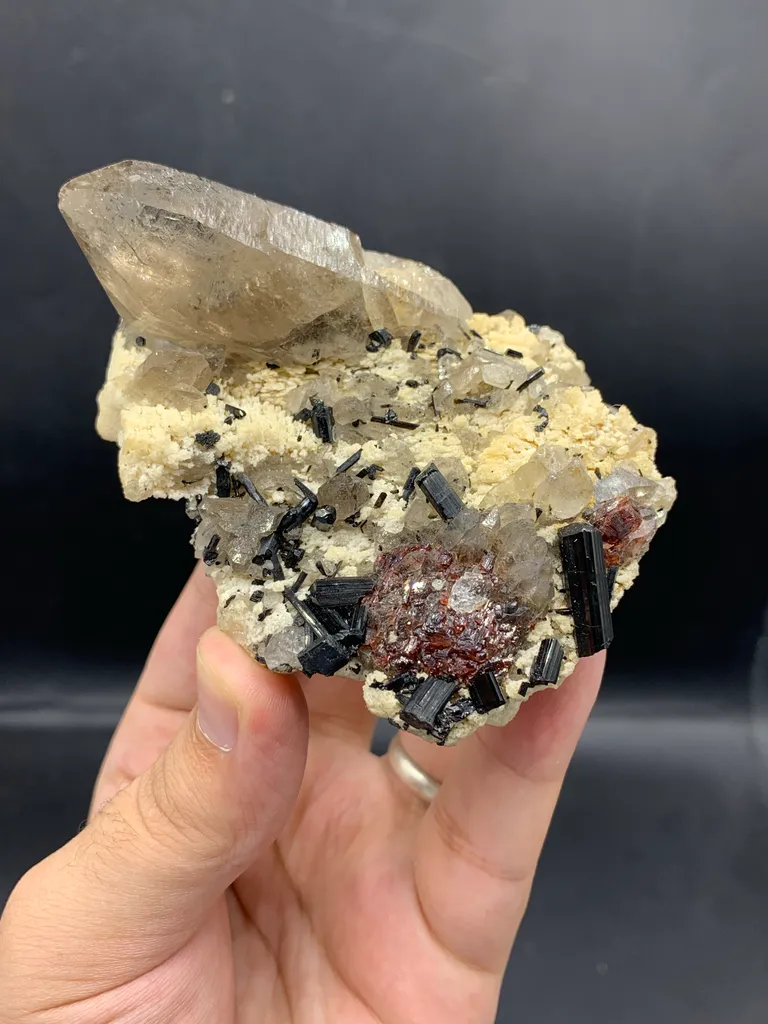 Garnet from Pakistan, Gilgit-Baltistan, Shigar District, Basha Valley image