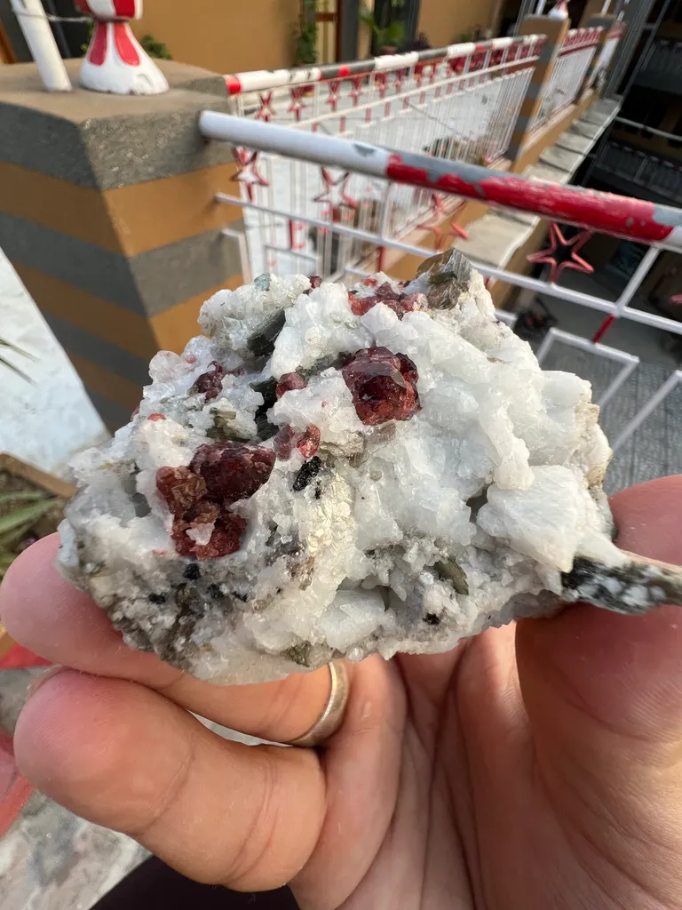 Garnet from Pakistan, Gilgit-Baltistan, Skardu District - image 9
