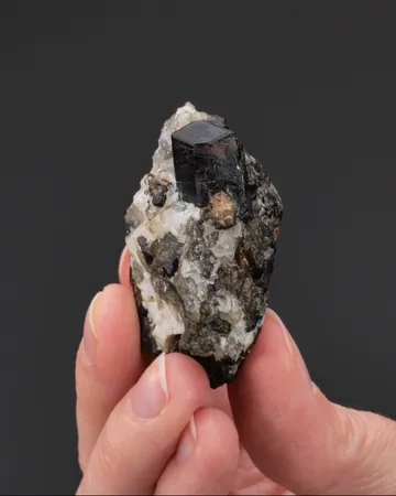 Garnet from Shap Pink Quarry, England, UK