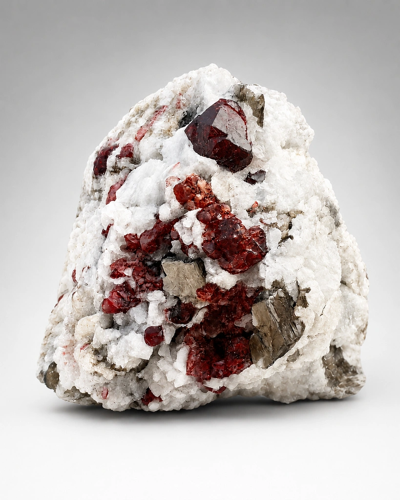 Garnet from Skardu District, Gilgit-Baltistan, Pakistan image