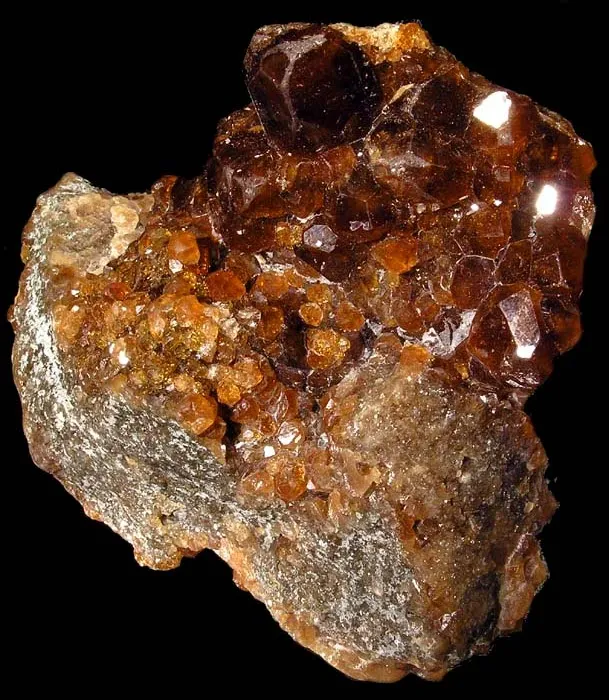 Garnet Group, Grossular (Var: Hessonite) image