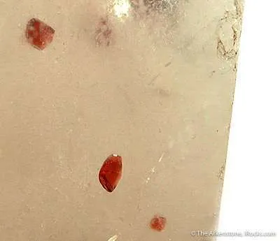 Garnet Included in Quartz - image 2