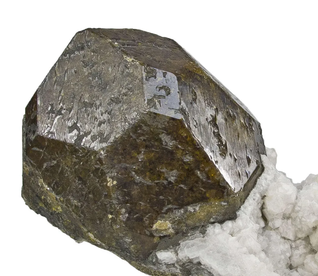 Garnet on Calcite - image 2