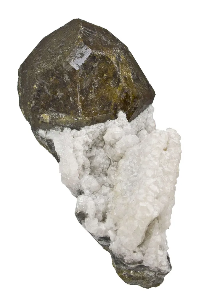 Garnet on Calcite image