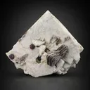 Garnet on Feldspar - image 1