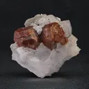 Garnet on Quartz - image 1