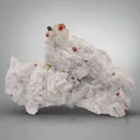 Garnet on Quartz - image 1