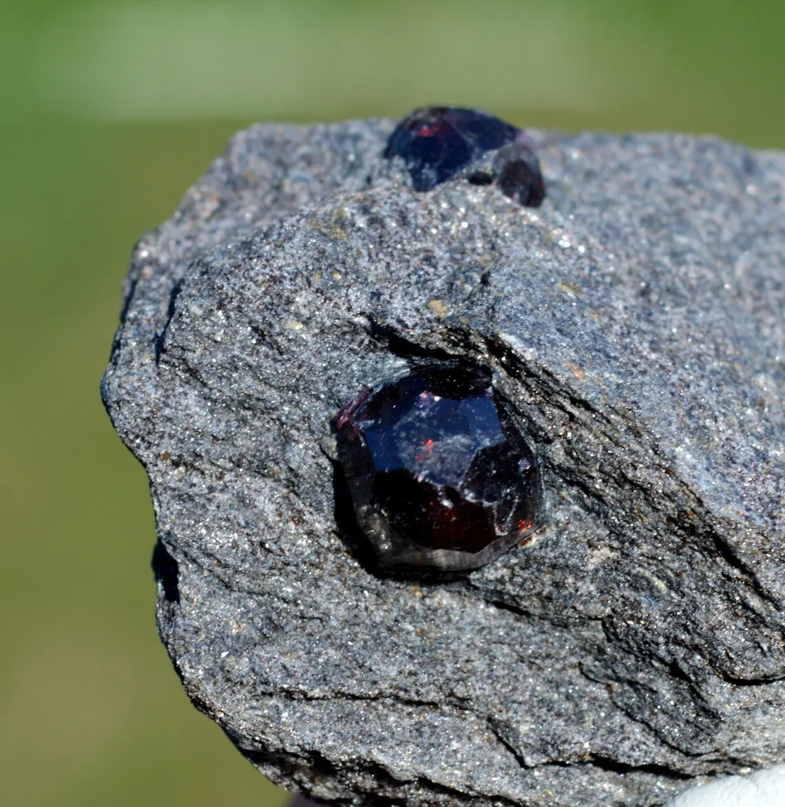 Garnet var. Almandine & Micashiste 95 grams - Bella Vista Mine, Mitkof Island, Alaska, USA - image 4