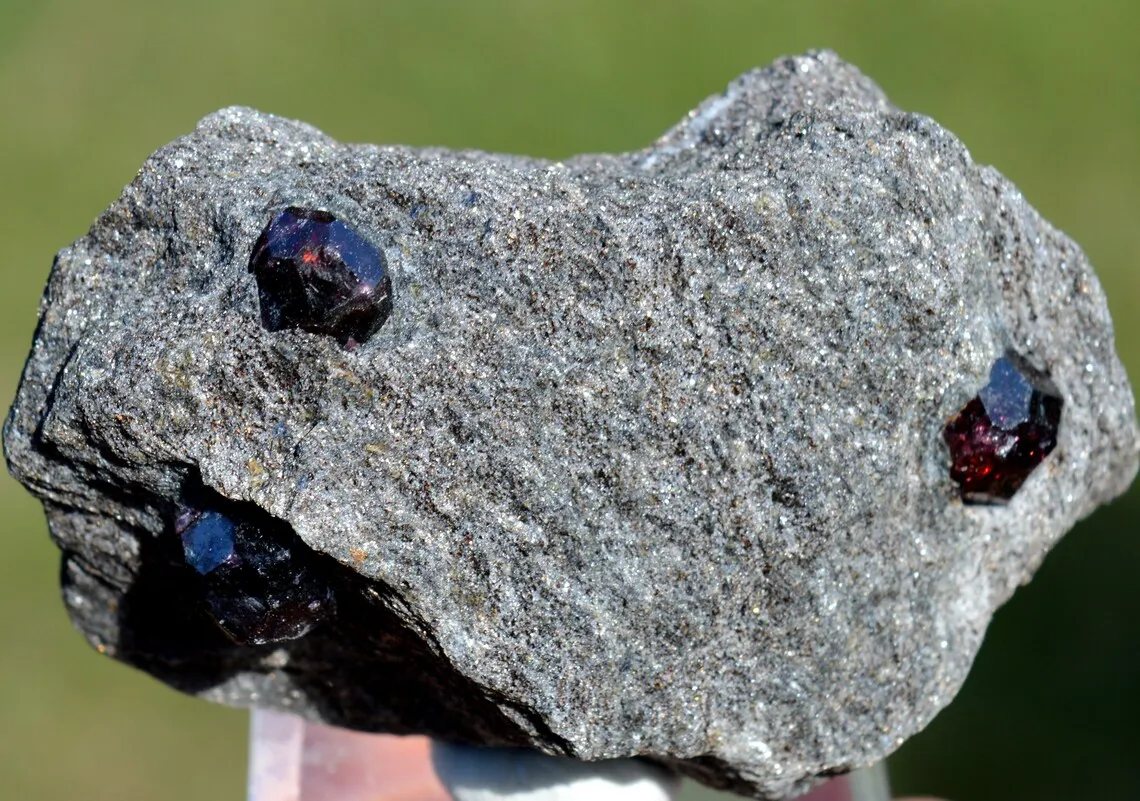 Garnet var. Almandine & Micashiste 95 grams - Bella Vista Mine, Mitkof Island, Alaska, USA - image 3