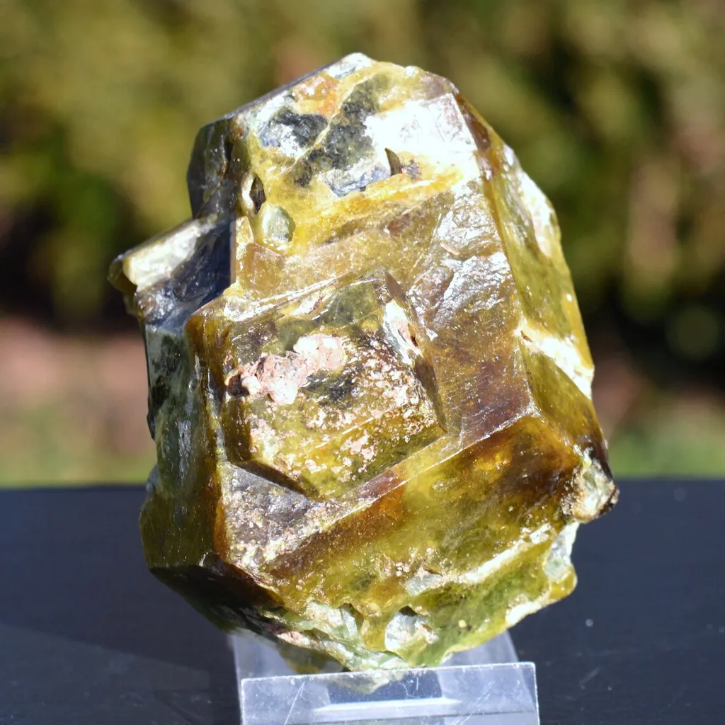 Garnet var. grossular 511 grams - Diakon District, Diakon Commune, Kayes Region, Mali - image 6