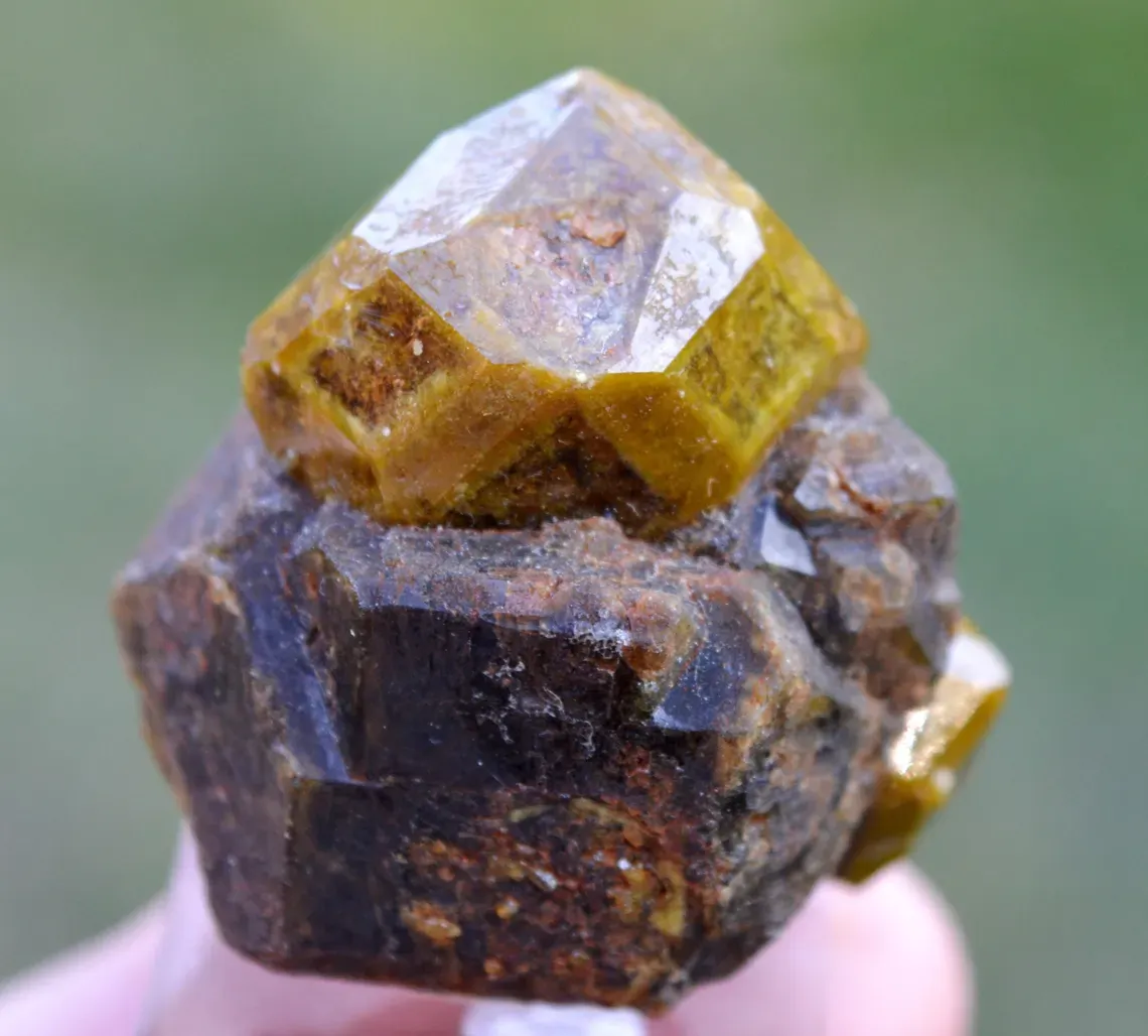 Garnet var. Grossular & Vesuvianite 65 grams - Sandaré, Sandaré Commune, Kayes Region, Mali - image 7