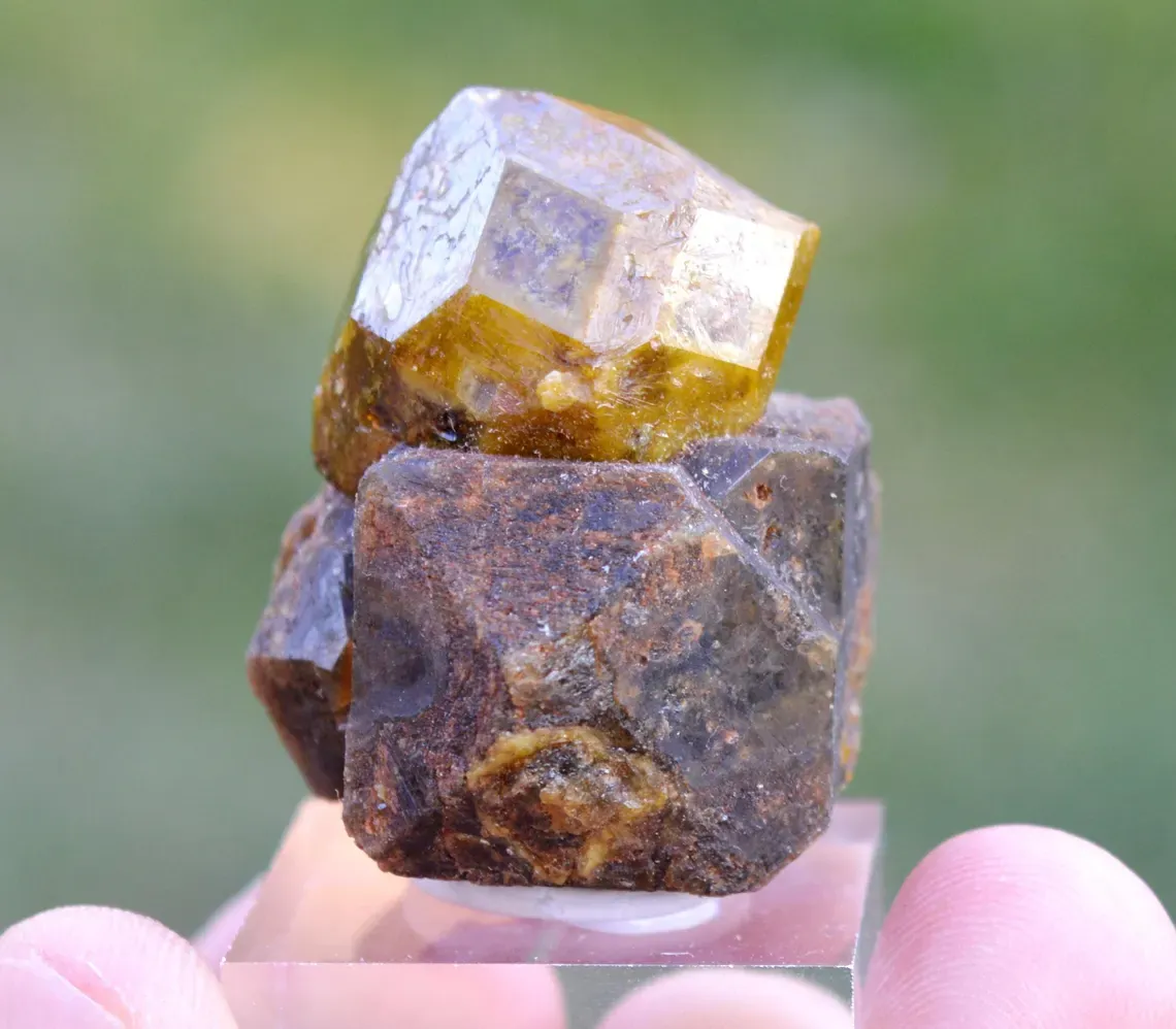 Garnet var. Grossular & Vesuvianite 65 grams - Sandaré, Sandaré Commune, Kayes Region, Mali - image 2