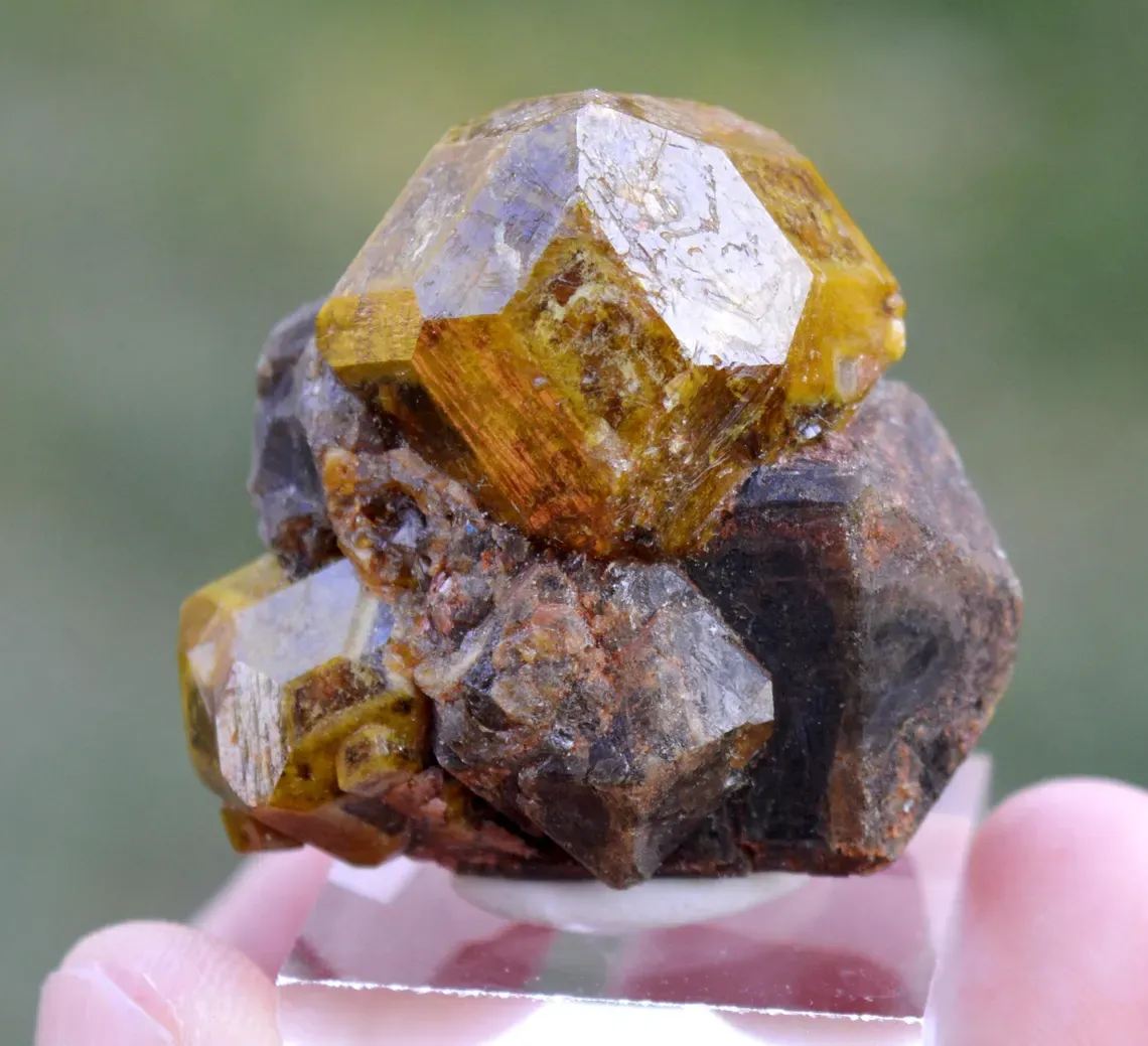 Garnet var. Grossular & Vesuvianite 65 grams - Sandaré, Sandaré Commune, Kayes Region, Mali - image 3