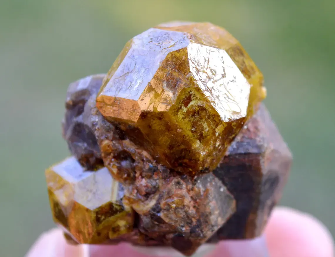 Garnet var. Grossular & Vesuvianite 65 grams - Sandaré, Sandaré Commune, Kayes Region, Mali - image 5