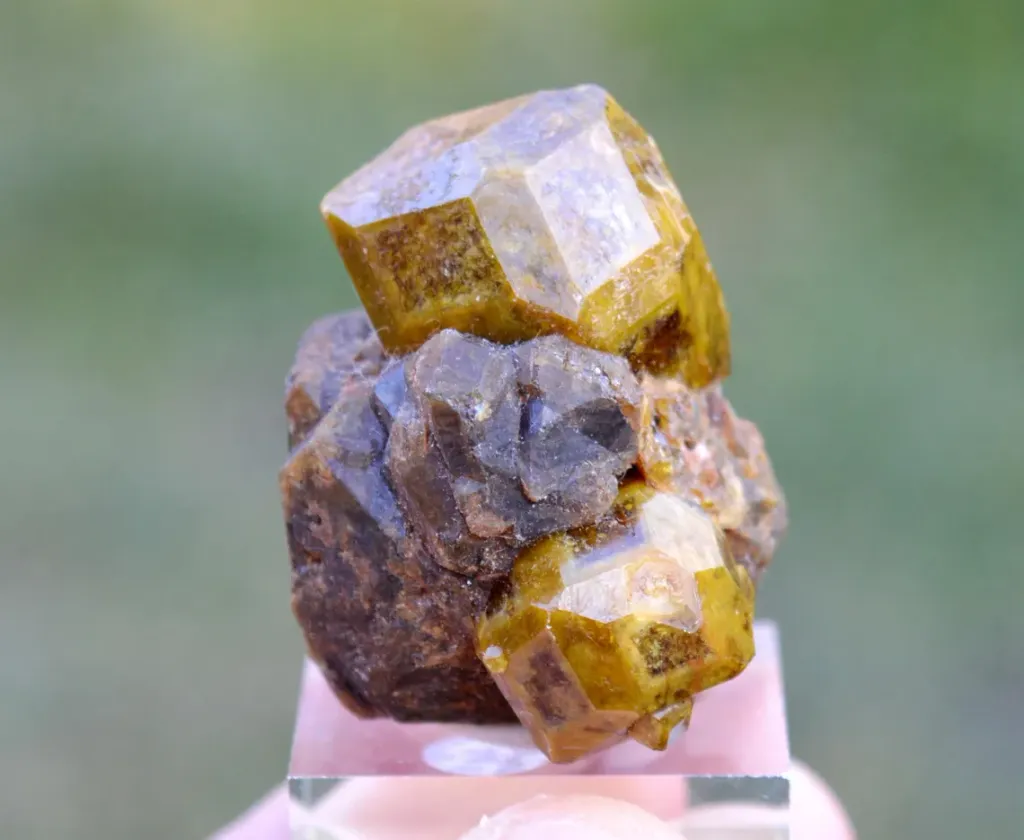 Garnet var. Grossular & Vesuvianite 65 grams - Sandaré, Sandaré Commune, Kayes Region, Mali - image 4