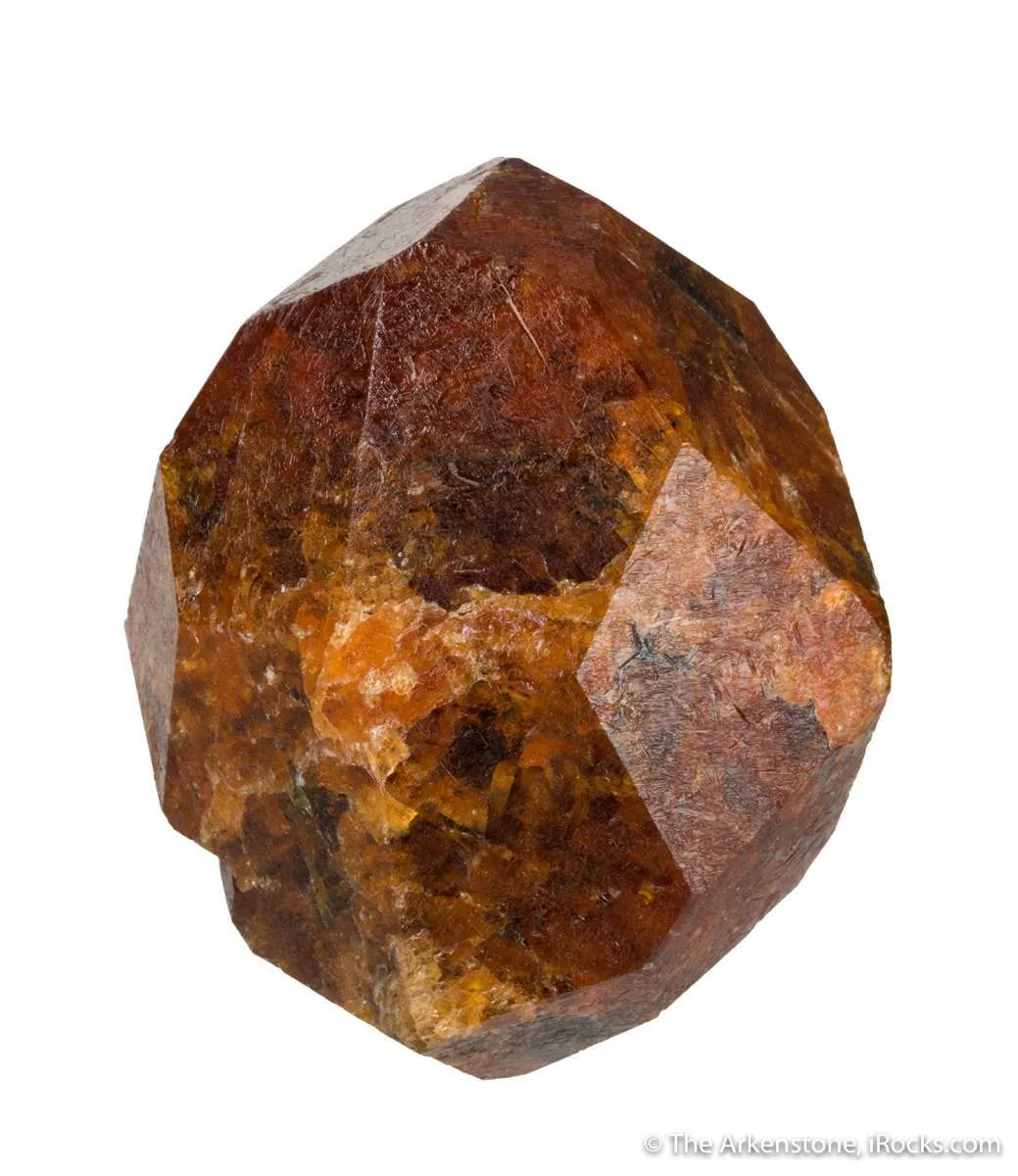 Garnet var. Spessartine (2 pound crystal!) - image 1