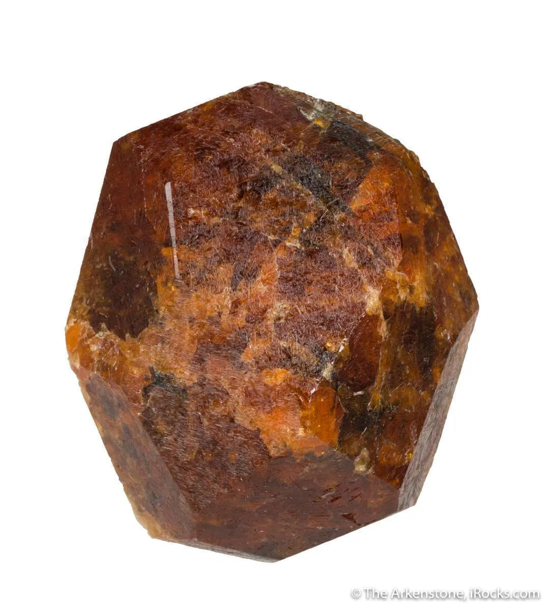 Garnet var. Spessartine (2 pound crystal!) - image 2