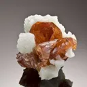 Garnet Var. Spessartine With Albite - image 2