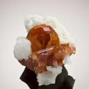 Garnet Var. Spessartine With Albite - image 1