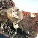 Gaudefroyite, Andradite, Baryte - image 3