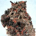 Gaudefroyite, Andradite, Baryte - image 1
