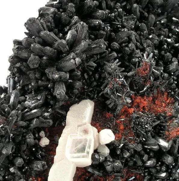 Gaudefroyite, Baryte, Andradite - image 2